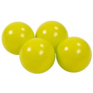 50 x Plastikbolde Ø7 cm - Limegrøn