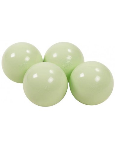 50 x Plastikbolde Ø7 cm - Lysegrøn