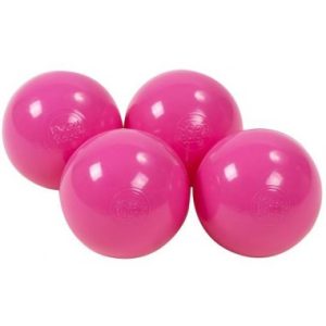 50 x Plastikbolde Ø7 cm - Mørk pink