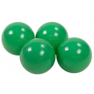 50 x Plastikbolde Ø7 cm - Mørkegrøn