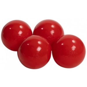 50 x Plastikbolde Ø7 cm - Rød