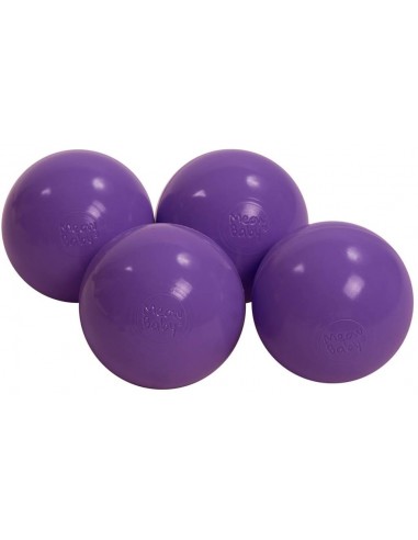 50 x Plastikbolde Ø7 cm - Violet