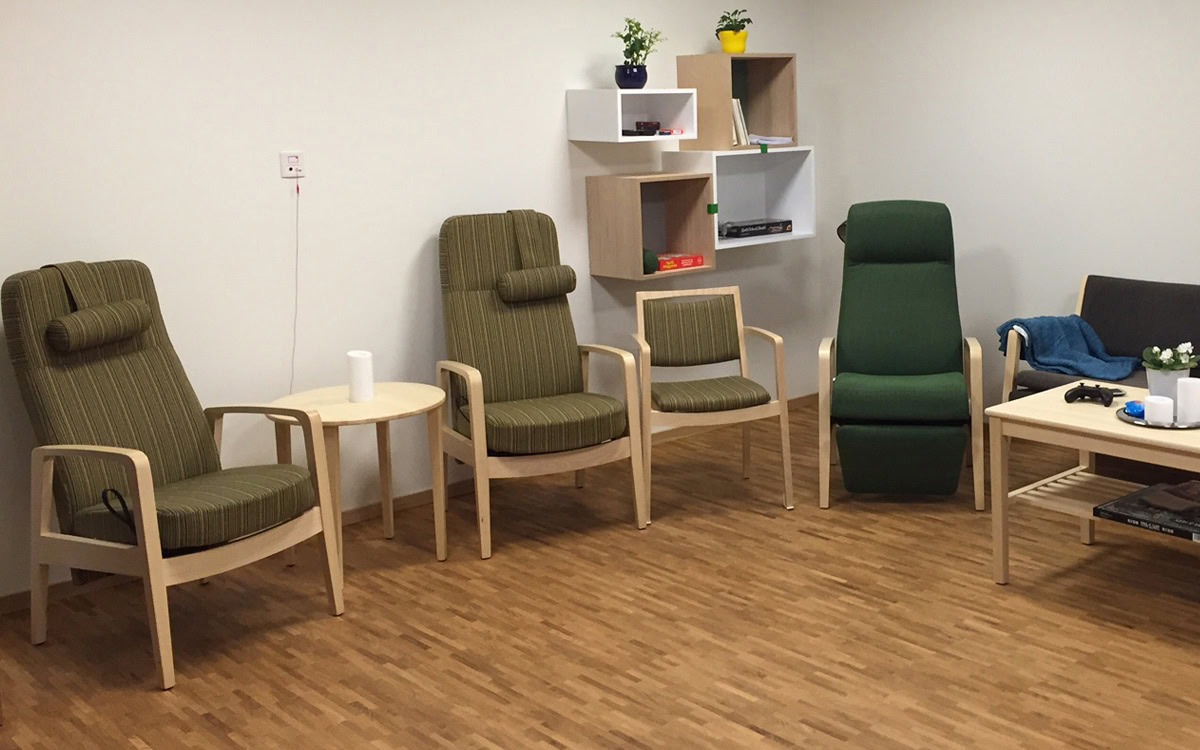 Indretning af plejehjem udført af eksperter